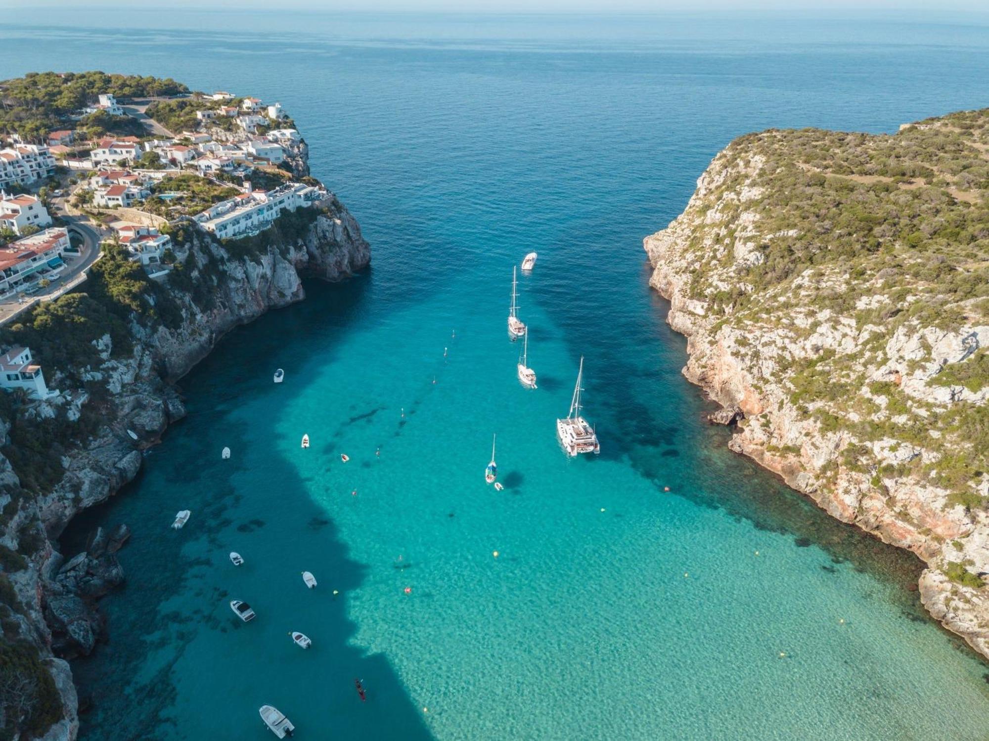New Familiar Lovely Apartment In Cala En Porter Cala En Porter  Bagian luar foto